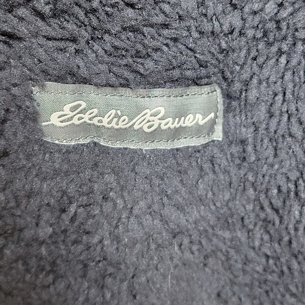 EDDIE BAUER Deer Harbor Reversible Hooded Puffer Jacket Black Kids size S (7/8) - Picture 9 of 13